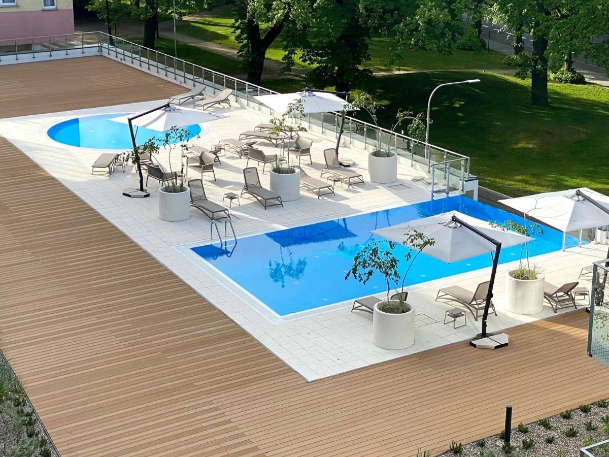Apartamenty Navigator- Nadmorskie Tarasy Port Kołobrzeg Buitenkant foto