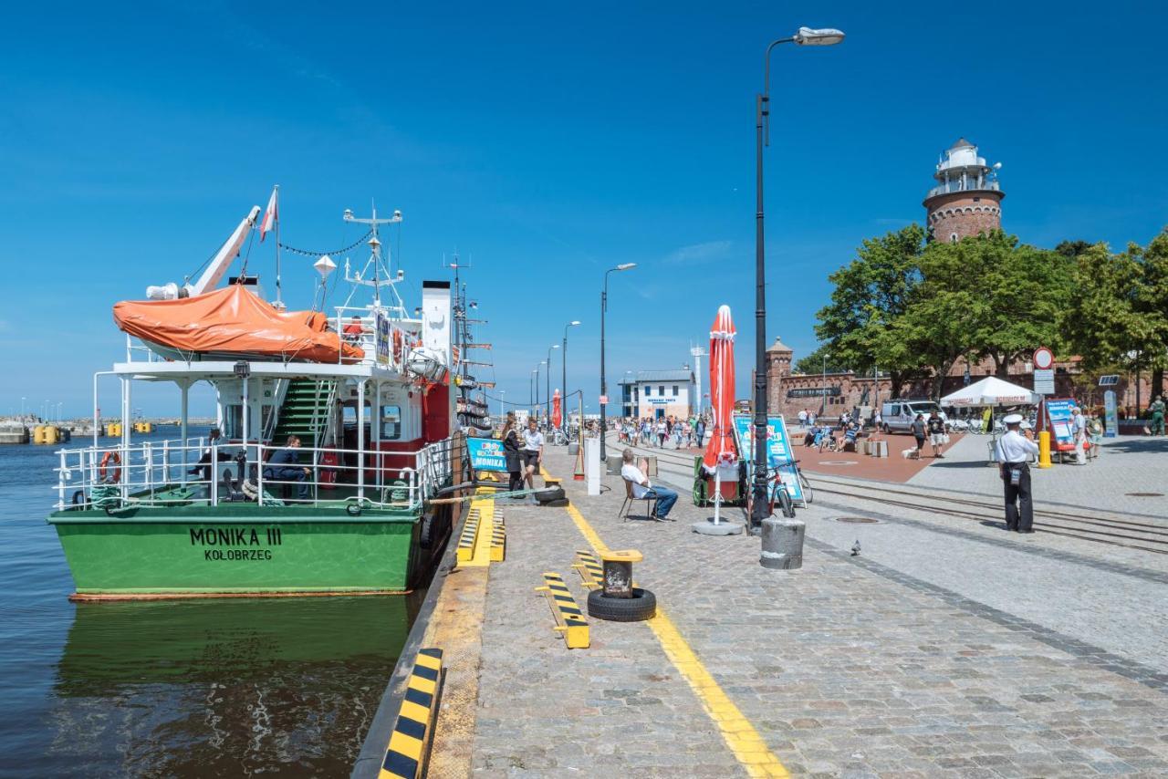 Apartamenty Navigator- Nadmorskie Tarasy Port Kołobrzeg Buitenkant foto