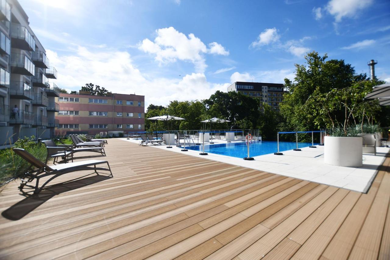 Apartamenty Navigator- Nadmorskie Tarasy Port Kołobrzeg Buitenkant foto